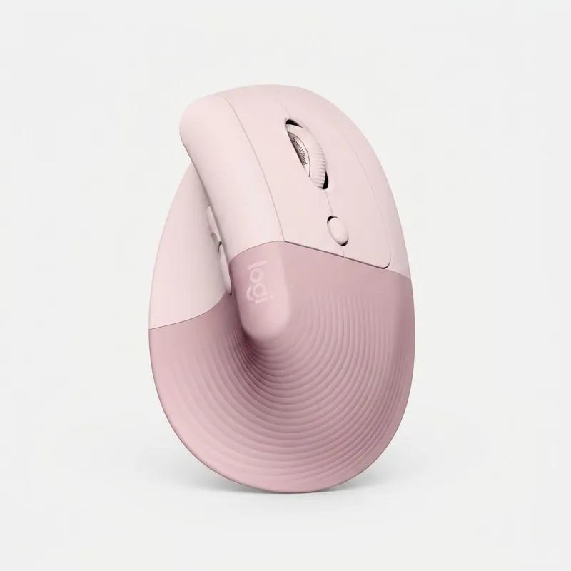 Chuột công thái học không dây Logitech Lift Vertical - Bluetooth | USB, giảm ồn, Win/ Mac