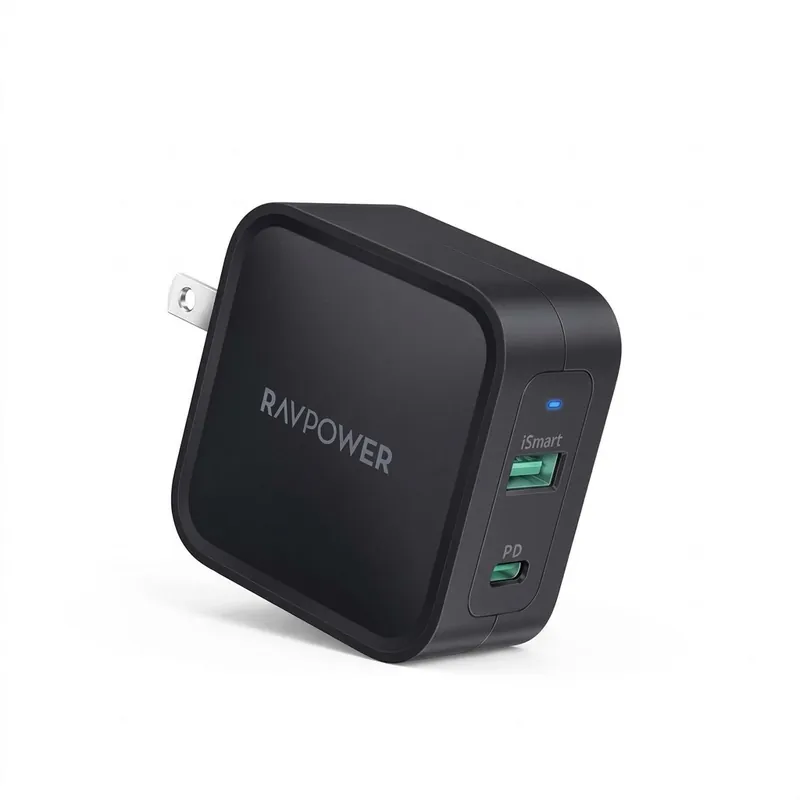 Sạc RAVPower 2 cổng - 65W PD GaN tech RP-CPCN002