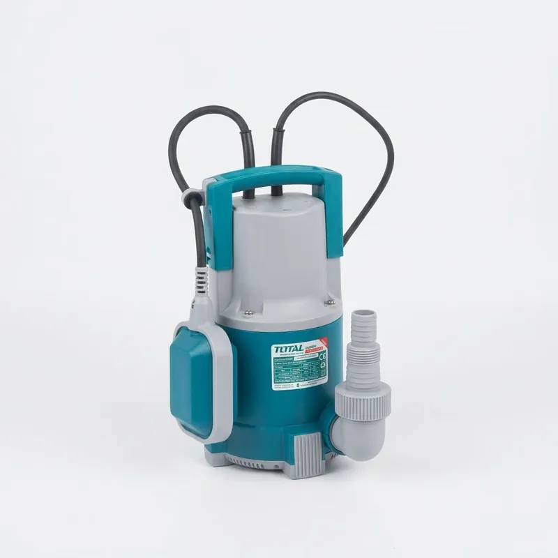 Máy bơm chìm nước sạch/nước thải mini TOTAL, Máy bơm nước motor dây đồng có phao tự ngắt hút đáy bể, bơm chống ngập,...