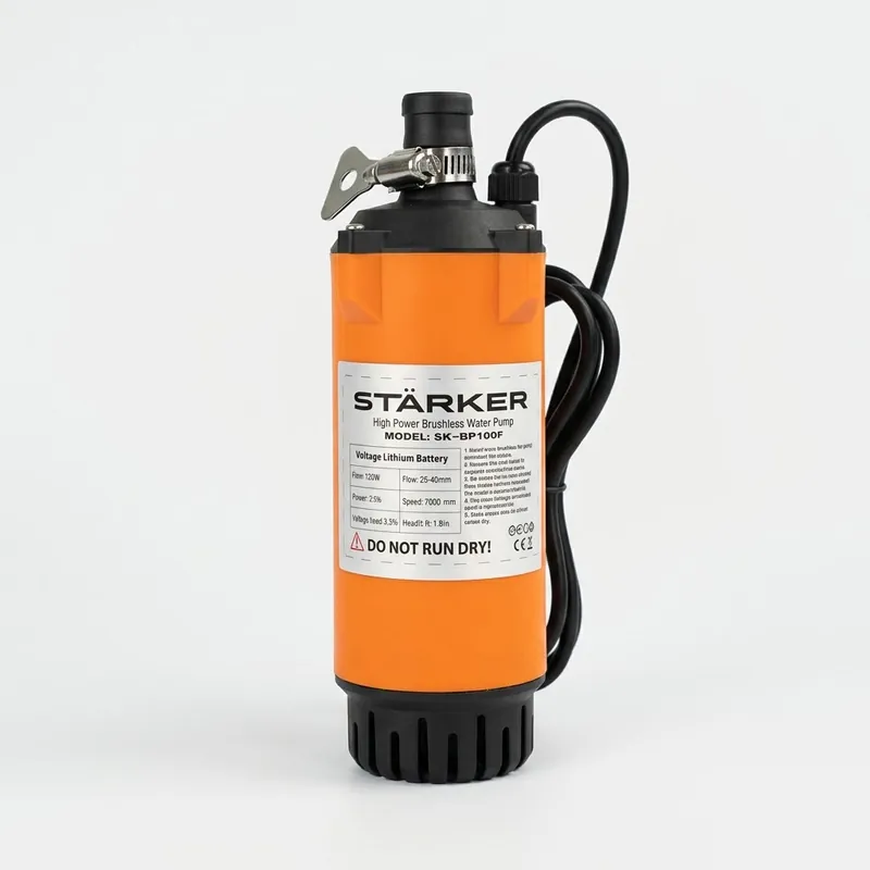 Máy bơm chìm dùng pin SK-SP100F 21V máy bơm tõm mini lưu lượng 70-80l/m áp lực lớn bảo hành 6 tháng
