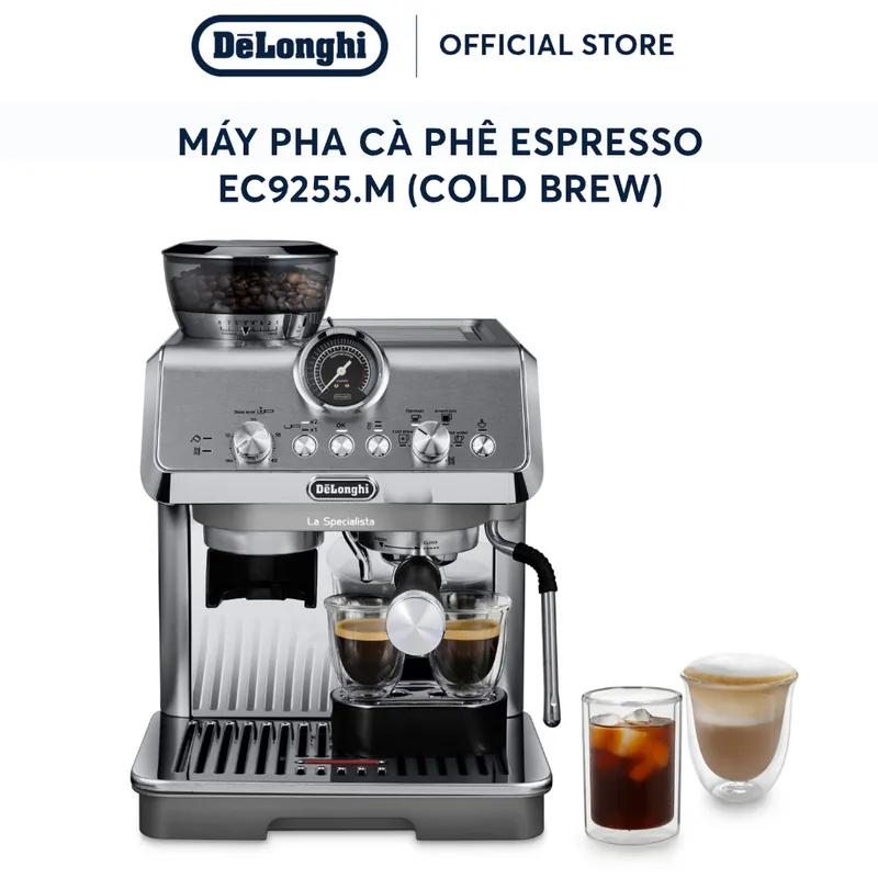 Máy pha cà phê espresso DeLonghi La Specialista Arte Evo Cold Brew EC9255.M