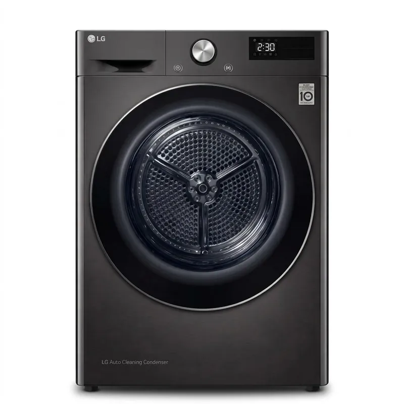 Máy sấy bơm nhiệt LG 9 Kg DVHP09B / DVHP09W 2 màu đen, trắng