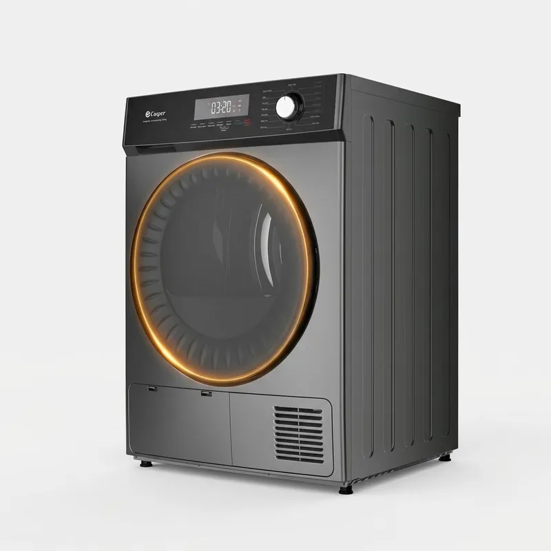Máy sấy bơm nhiệt Casper 9KG TD-P9HG1 - 16 chế độ sấy - Sấy giảm nhăn